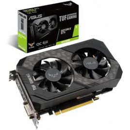 Placa de Vídeo ASUS TUF Gaming NVIDIA GeForce GTX 1660 Super 6GB GDDR6 OC Edition ‎TUF-GTX1660S-O6G-GAMING na Amazon