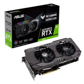 Placa de Vídeo Asus TUF Gaming NVIDIA GeForce RTX 3050 OC 8GB ARGB DLSS Ray Tracing - 90YV0HM4-M0NA00 na KaBuM!