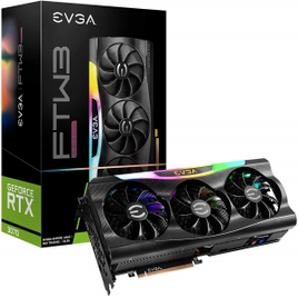 Placa de Video EVGA GeForce RTX 3070 FTW3 Ultra Gaming 8GB LHR GDDR6 256Bits - 08G-P5-3767-KL na KaBuM!