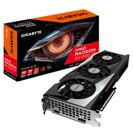 Placa de Vídeo Gigabyte Radeon RX 6500 XT Gaming 4GB GDDR6 FSR Ray Tracing GV-R65XTGAMING OC-4GD na Terabyte Shop