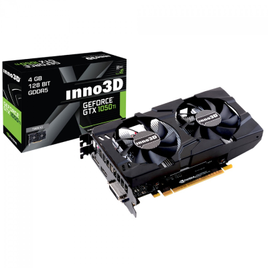 Placa de Vídeo INNO3D GeForce GTX 1050 Ti TWIN X2 4GB GDDR5 128Bit N105T-1DDV-M5CM na Terabyte Shop