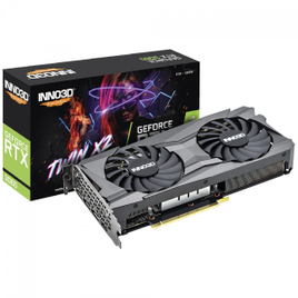 Placa de Vídeo INNO3D GeForce RTX 3060 TWIN X2 8GB GDDR6 DLSS Ray Tracing - N30602-08D6-11902130 na Terabyte Shop