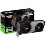 Placa de Video Inno3D RTX 5060 Ti Twin X2 OC Geforce Nvidia, 8Gb 128bits, DLSS 4 – N506T2-08D7X-193075N na KaBuM!