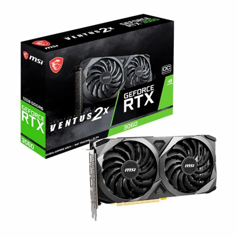 Placa De Video Msi GeForce 912 – V397-272 (GPU RTX 3060 12GB na Extra