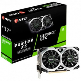 Placa de Vídeo MSI NVIDIA GeForce GTX 1650 D6 Ventus XS 4G OC 4GB GDDR6 - GeForce GTX 1650 D6 VENTUS XS OC na KaBuM!