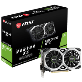 Placa de Vídeo MSI NVIDIA GeForce GTX 1650 Ventus XS OC 4GB GDDR5 128Bit 912-V809-3060 na Terabyte Shop