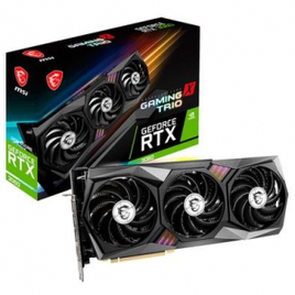 Placa de Vídeo MSI NVIDIA GeForce RTX 3060 Gaming X Trio 12 GB GDDR6 RGB DLSS Ray Tracing - GeForce RTX 3060 GAMING X TRIO 12G na KaBuM!