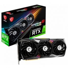 Placa de Vídeo MSI NVIDIA GeForce RTX 3060 Gaming Z Trio 12GB GDDR RGB DLSS Ray Tracing na KaBuM!