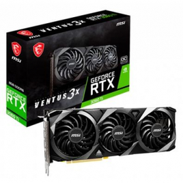 Placa de Vídeo MSI NVIDIA GeForce RTX 3060 Ti Ventus 3X OC 8GB LHR DLSS Ray Tracing na KaBuM!