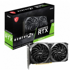 Placa de Vídeo MSI NVIDIA GeForce RTX 3060 Ti Ventus OC V1 8GB GDDR6 LHR DLSS Ray Tracing - 912-V397-232 na KaBuM!