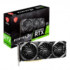 Placa de Vídeo MSI NVIDIA RTX 3060 Ventus 3X 12G OC DLSS Ray Tracing na Terabyte Shop