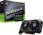 Placa de Video MSI RTX 5060 Shadow 2X OC, 8GB, GDDR7-912-V537-037 na Amazon