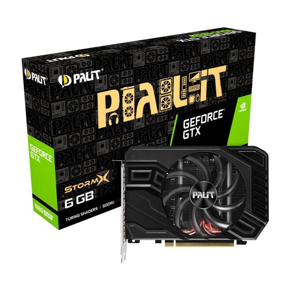 Placa de Vídeo Palit NVIDIA GeForce GTX 1660 Super StormX, 6GB, GDDR6, 192bit, NE6166S018J9-161F na Terabyte Shop
