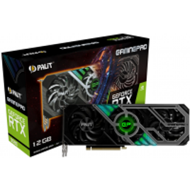 Placa de Vídeo Palit NVIDIA GeForce RTX 3080 GamingPro LHR 12GB GDDR6X DLSS Ray Tracing NED3080019KB-132AA na Terabyte Shop