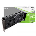 Placa de Video PNY NVIDIA Geforce RTX 3060 TI Dual Fan, 8GB GDDR6, LHR, DLSS, Ray Tracing – VCG3060T8LDFBPB1 na KaBuM!