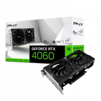 Placa De Vídeo PNY NVIDIA GeForce RTX 4060 VERTO Dual Fan, 8GB, GDDR6, DLSS, Ray Tracing na Terabyte Shop
