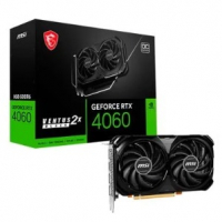 Placa De Vídeo RTX 4060 VENTUS 2x Black OC MSI NVIDIA GeForce, 8GB GDDR6, DLSS na KaBuM!