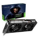 Placa de Vídeo RTX4060 1-Click OC 2X TecLab Lite GALAX NVIDIA GeForce, 8GB GDDR6, G-SYNC, DLSS, Ray Tracing na KaBuM!