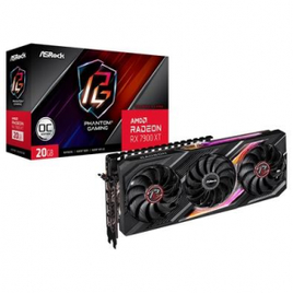 Placa de Vídeo RX 7900 XT Phantom Gaming ASRock AMD 20 GB GDDR6 ARGB - 90-GA3XZZ-00UANF na KaBuM!