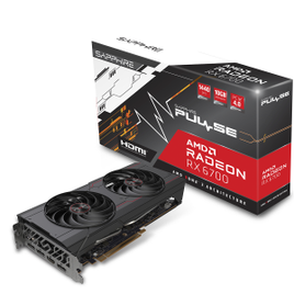 Placa de Video Sapphire AMD Radeon RX 6700 PULSE 10GB GDDR6 FSR. Ray Tracing 11321-02-20G na Terabyte Shop
