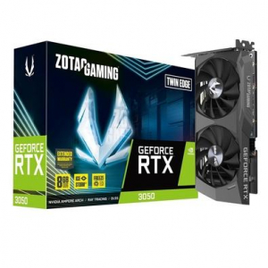 Placa de Vídeo Zotac Gaming NVIDIA GeForce RTX 3050 Twin Edge OC 8GB GDDR6 LHR DLSS Ray Tracing - ZT-A30500H-10M na KaBuM!