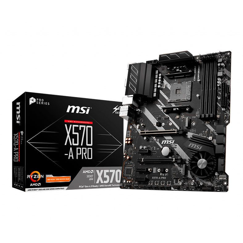 Placa Mãe AM4 MSI X570-A PRO Cupom na Aliexpress