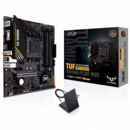 Placa Mãe Asus TUF Gaming A520M-PLUS WIFI Chipset A520 AMD AM4 mATX DDR4 - 90MB17F0-M0EAY0 na Terabyte Shop