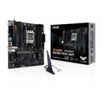 Placa-Mãe ASUS TUF GAMING A620M-PLUS WIFI, AMD AM5, mATX, DDR5, Wi-Fi, Bluetooth, Preto – 90MB1F00-M0EAY0 na KaBuM!