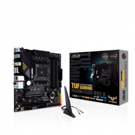 Placa-Mãe Asus TUF Gaming B550M-PLUS Wi-Fi II AMD mATX DDR4 RGB Wi-Fi - 90MB19Y0-M0EAY0 na Aliexpress
