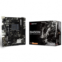 Placa Mãe Biostar B450MHP, Chipset B450, AMD AM4, MATX, DDR4 na Terabyte Shop