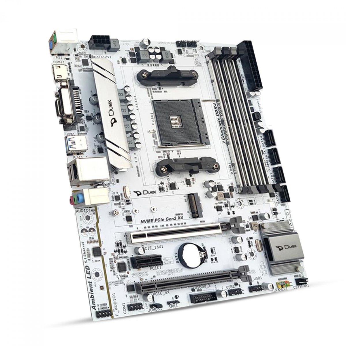 Placa Mãe Duex B550M, AMD AM4, mATX, DDR4 – DX B550ZG M2 na Magazine Luiza