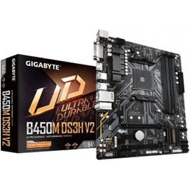 Placa Mãe Gigabyte B450M DS3H V2 Chipset B450 AMD AM4 mATX DDR4 na Amazon