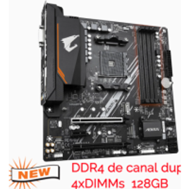 Placa Mãe Gigabyte B550m Aorus Elite AMD DDR4 na Aliexpress