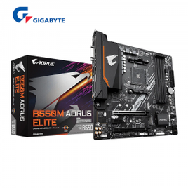 Placa Mãe Gigabyte B550m Aorus Elite Ddr4 Amd Am4 Matx na Aliexpress
