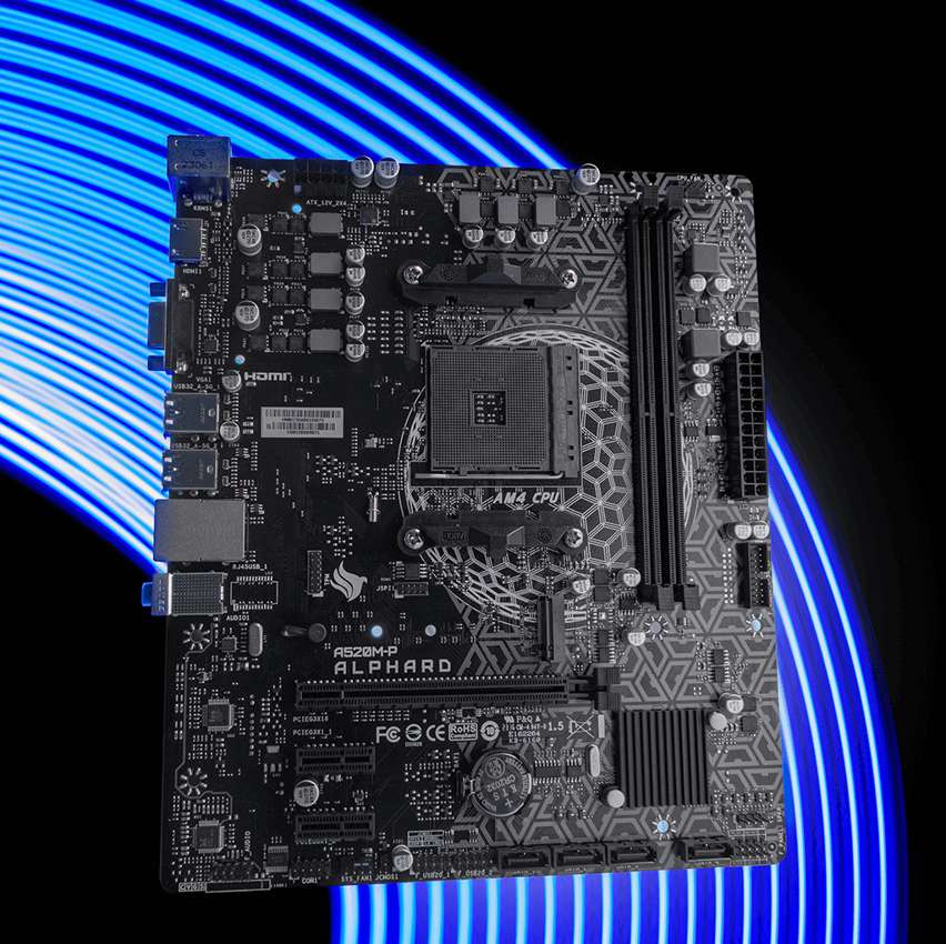 Placa Mae Pichau Alphard A520M-P, DDR4, Socket AM4, Chipset AMD A520, PCH-ALPDA520M-P na Amazon