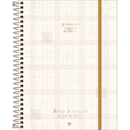Planner Espiral 17,7 x 24cm Soho 90g 2023 - Tilibra na Amazon