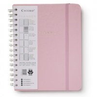 Planner Wire-o Pastel, Rosa, Mensal E Semanal, 96 Folhas, Papel Pólen 80g/m², Tamanho A5 (Grande) na Amazon
