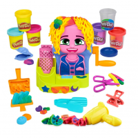 Play-Doh Cabelos Coloridos Com Estilo Conjunto De Massinha Com Acessórios E 6 Potes De Massinha na Amazon