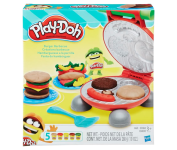 Play-Doh Conjunto de Massinha Festa Do Hamburguer kit com 5 potes de massa de modelar e acessórios, para crianças acima de 3 anos na Amazon