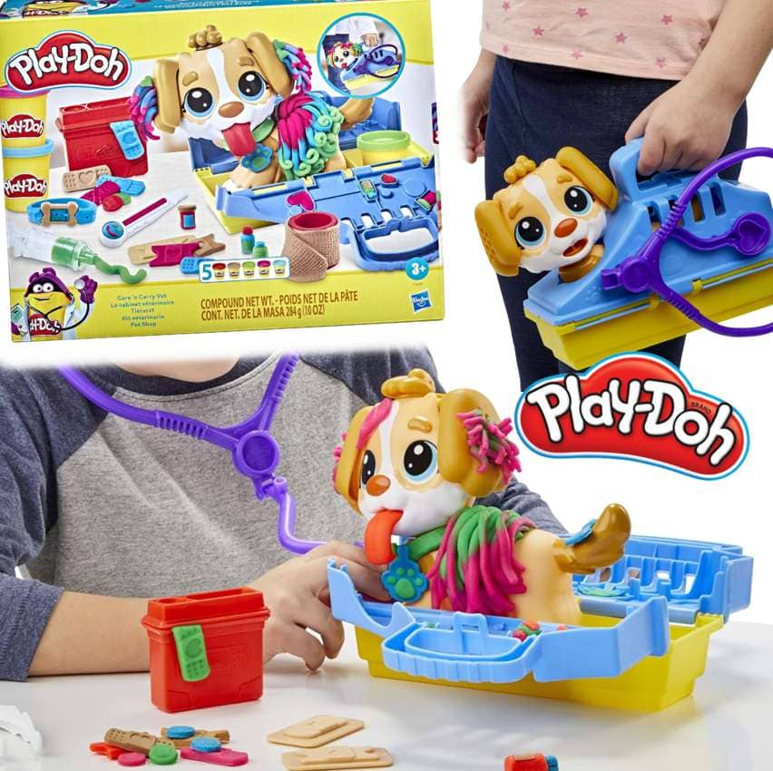 Play-Doh, Conjunto Massinha Veterinário Pet Shop, Multicor na Amazon