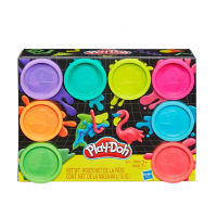 Play-Doh, Massa De Modelar 8 Potes Neon na Amazon
