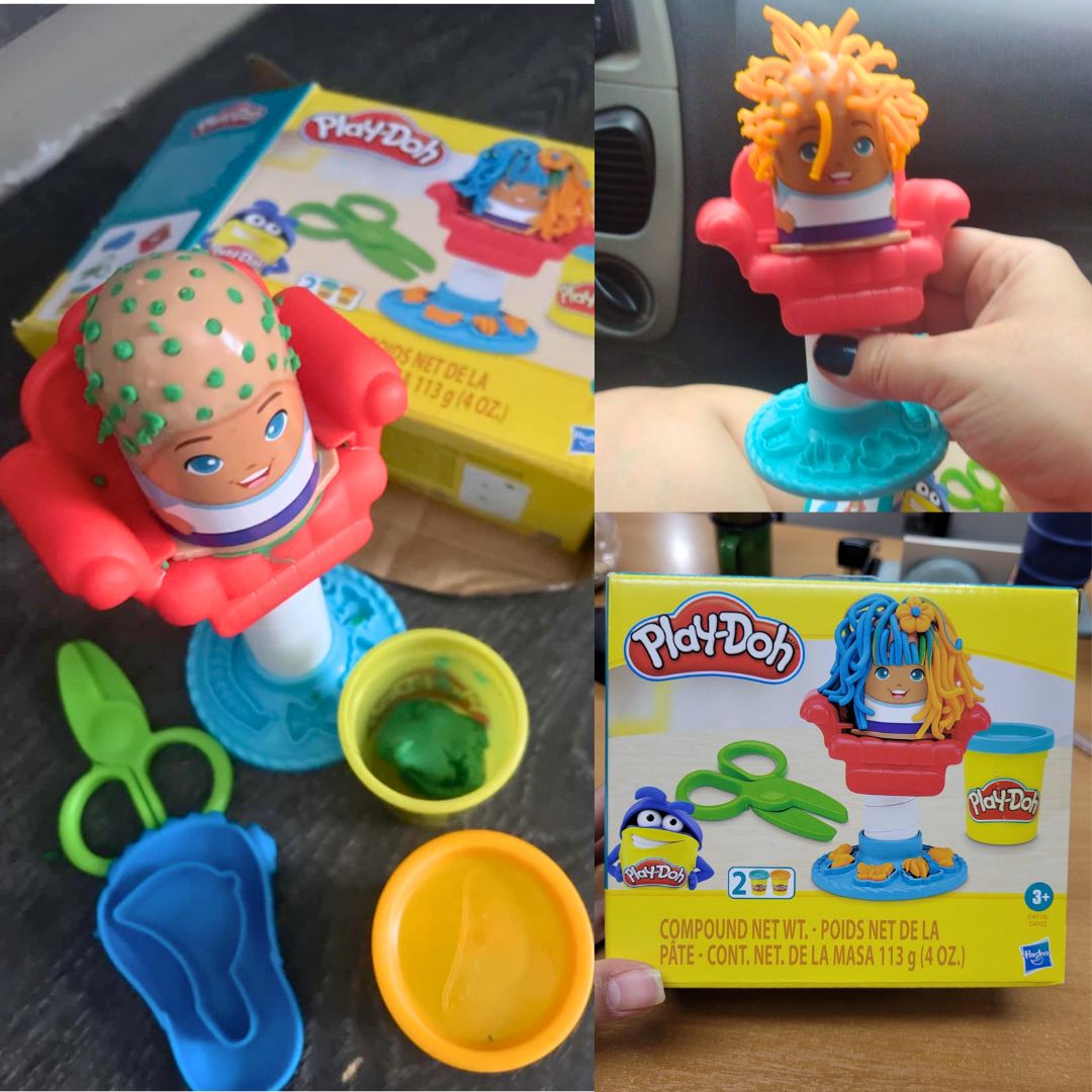 Play-Doh, Massinha de Modelar Infantil, Mini Kit Corte Maluco – Conjunto de Brinquedo com Acessórios e 2 Potes – A partir de 3 Anos na Amazon