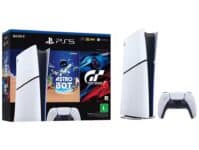 PlayStation 5 Slim Edição Digital 1TB 1 Controle Branco Sony com 2 Jogos na Aliexpress