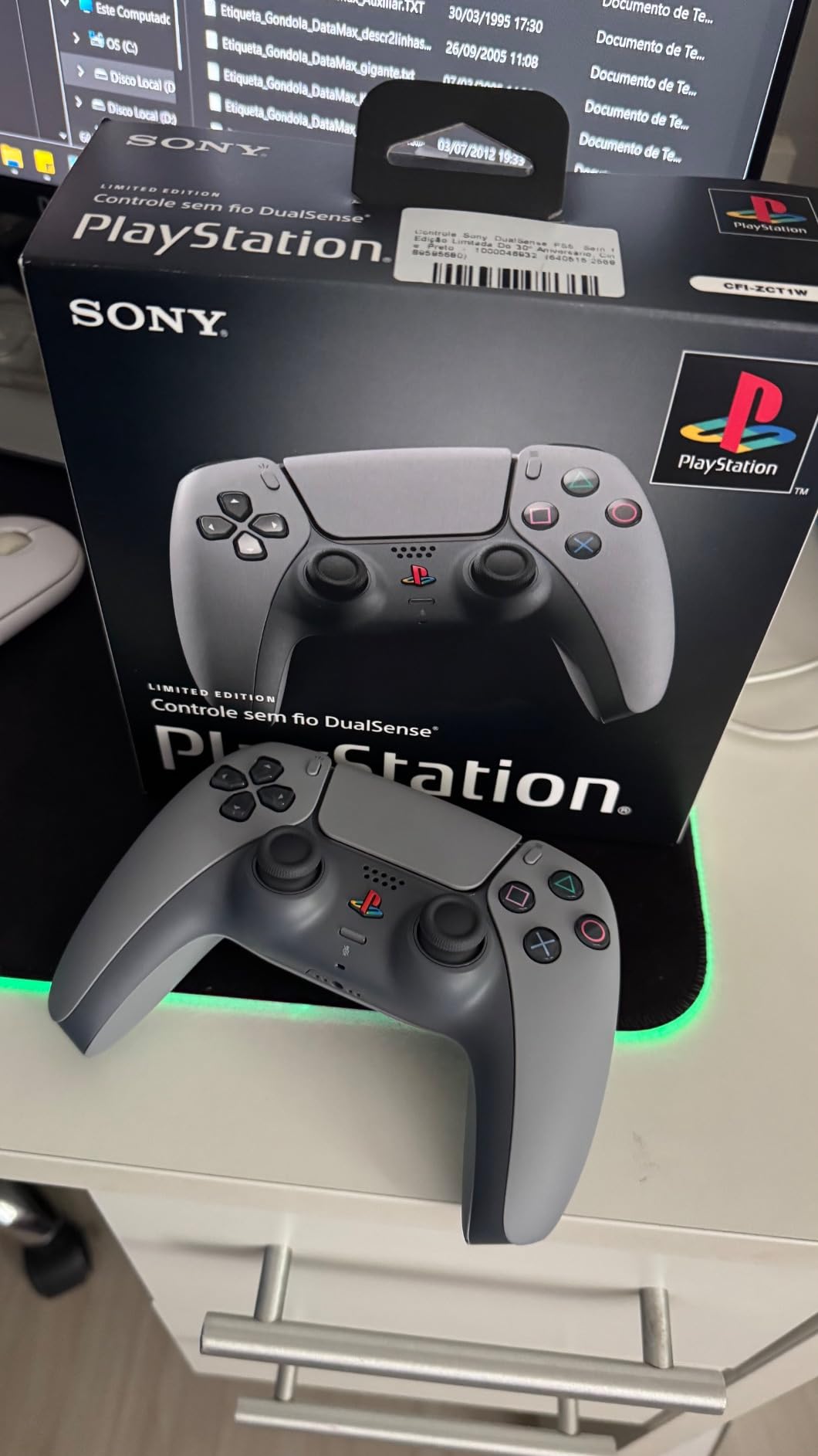 PlayStation – Controle sem fio DualSense – Edição limitada do 30º aniversário na Amazon