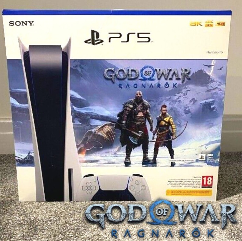 PlayStation®5 + God of War Ragnarök na Amazon