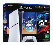 PlayStation®5 Slim Digital 825GB – Pacote ASTRO BOT e Gran Turismo 7 na Amazon