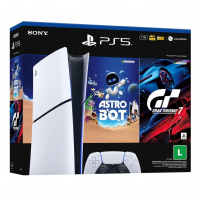 PlayStation®5 Slim Digital -Pacote ASTRO BOT E Gran Turismo 7 na Amazon