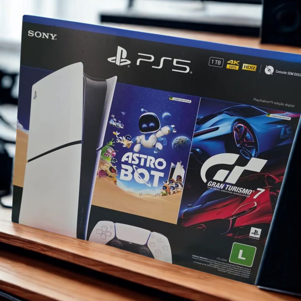 PlayStation®5 Slim Digital -Pacote ASTRO BOT e Gran Turismo 7 na Amazon