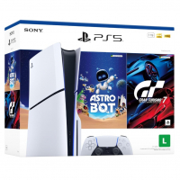 PlayStation®5 Slim Disk - Pacote ASTRO BOT E Gran Turismo 7 na Amazon