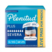 Plenitud Roupa Íntima Plus Para Incontinência G/XG - 64 Un na Amazon